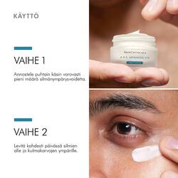 A.G.E. Advanced Eye tummia silmanalusia vastaan