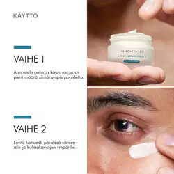 A.G.E. Advanced Eye tummia silmanalusia vastaan
