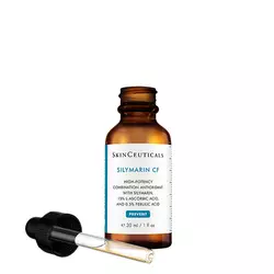 Silymarin CF -seerumi ja pipetti.