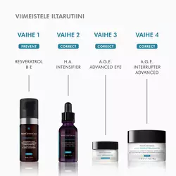 A.G.E. Advanced Eye tummia silmanalusia vastaan