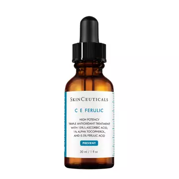 C E Ferulic sisaltaa 15 % L-askorbiinihappoa